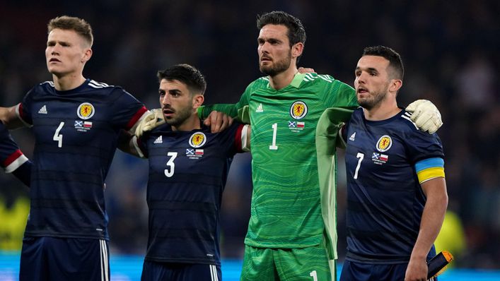 Scotland will face Ukraine in their rearranged World Cup qualifying play-off semi-final on June 1
