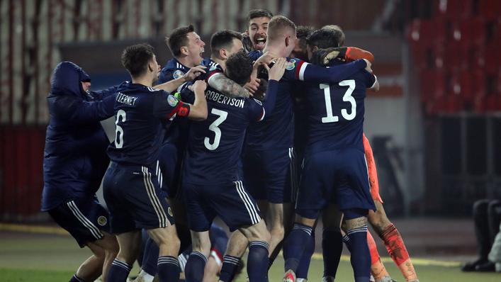 Scotland defeated Serbia on penalties to reach Euro 2020