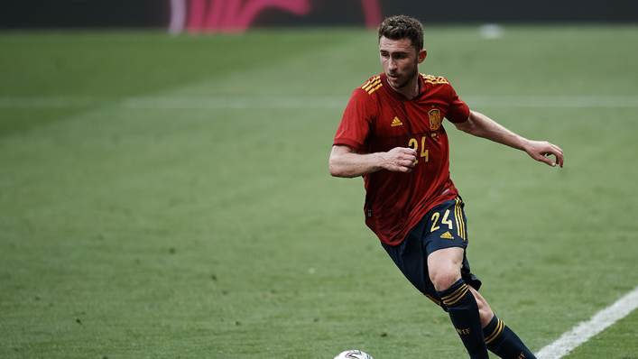 Aymeric Laporte is expected to start at the heart of Spain's defence