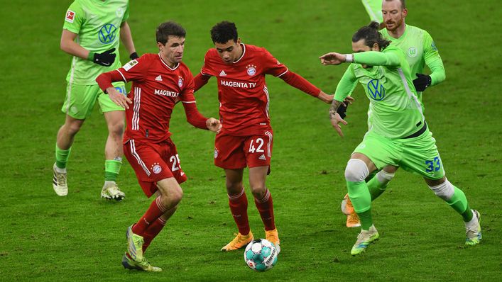Bayern Munich are looking for three points against Wolfsburg, who they beat 2-1 earlier this season