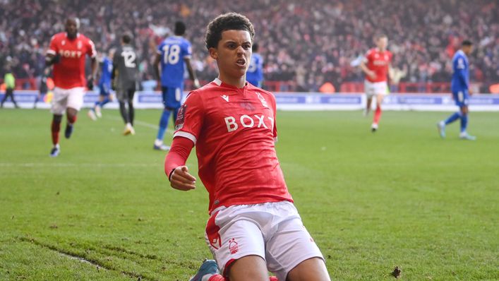 Nottingham Forest's Brennan Johnson bagged a goal against Leicester when the local rivals met in the FA Cup last season