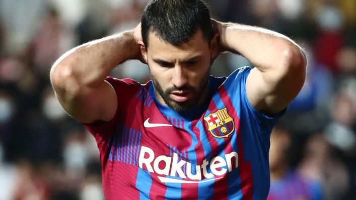 Sergio Aguero has not had the best of times since joining Barcelona