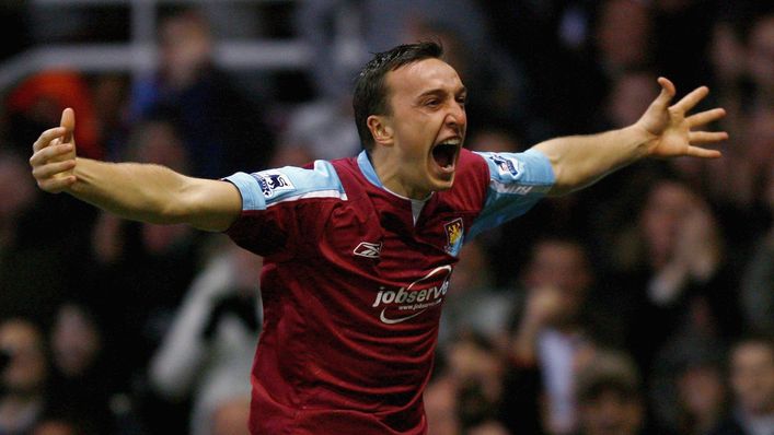 Mark Noble opened his account for West Ham during a 3-0 FA Cup win over Brighton in 2007