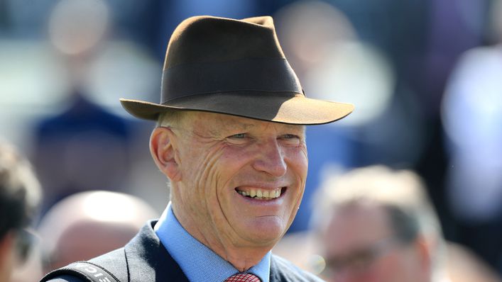 John Gosden will be hoping Stradivarius can put a smile on his face for the fourth straight year