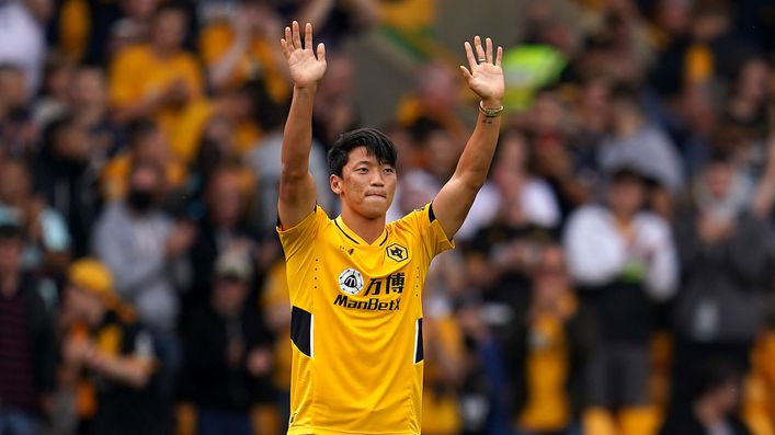 Hwang Hee-Chan will be looking for his second goal in as many games for Wolves