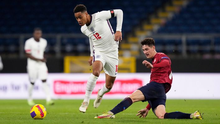 Jacob Ramsey is a regular for England Under-21s