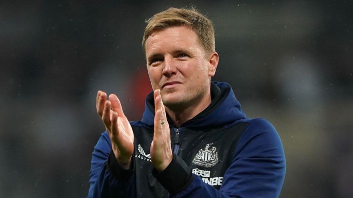 Eddie Howe was delighted with his side's 2-0 win over Arsenal