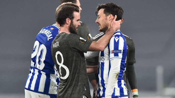 Juan Mata could reunite with old Valencia team-mate David Silva at Real Sociedad