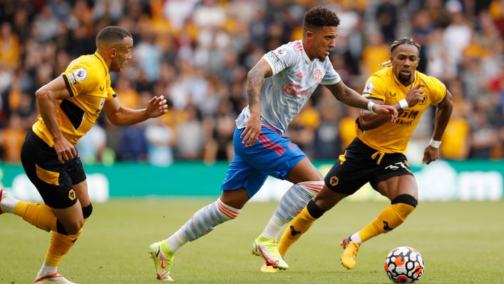 Jadon Sancho is yet to hit the ground running at Manchester United