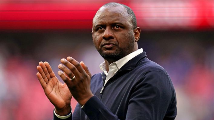 Patrick Vieira has had a fine first season in charge of Crystal Palace