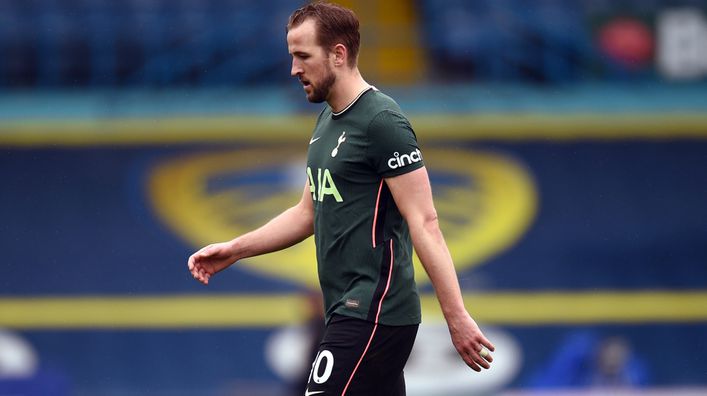 Harry Kane plays his first game for Tottenham since it became clear he wanted to leave