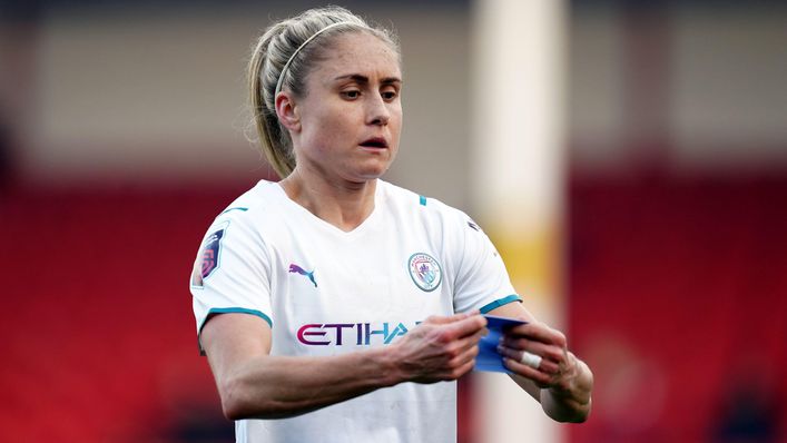 Steph Houghton is battling to be fit in time for Euro 2022