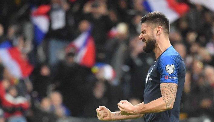 Olivier Giroud played a key role in France's 2018 World Cup win, despite failing to score during the tournament