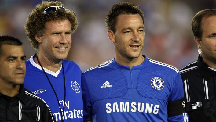 Will Ferrell and John Terry met before a pre-season clash with Inter Milan in 2009