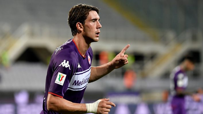 Manchester City and Tottenham are set to fight it out for Fiorentina's Dusan Vlahovic