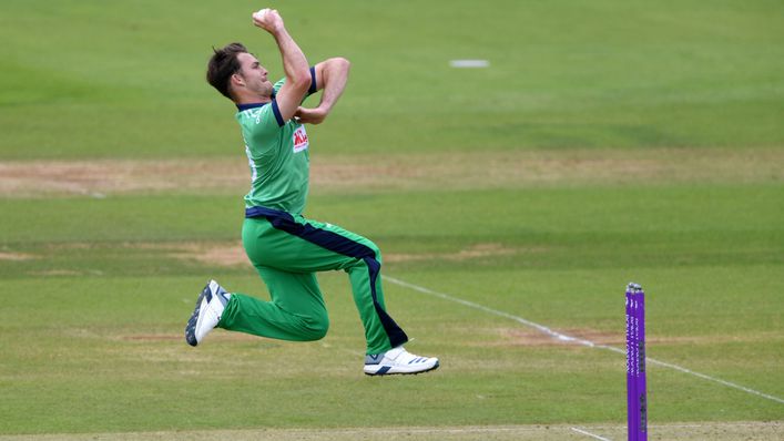 Curtis Campher took four wickets in four balls for Ireland in their T20 World Cup opener against the Netherlands