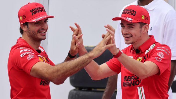 Ferrari's Carlos Sainz and Charles Leclerc have been a formidable pairing, on and off the track