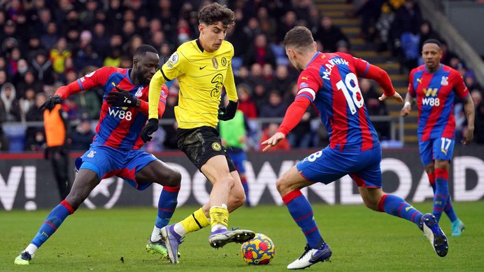 Chelsea and Crystal Palace will lock horns at Wembley next month