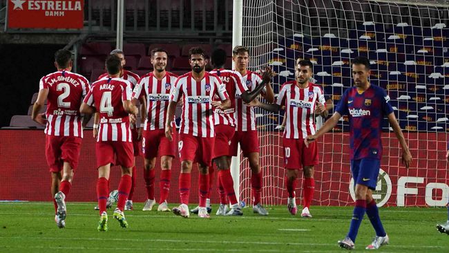 One of the highlights of Atleti's excellent campaign saw them beat Barcelona 1-0 back in November
