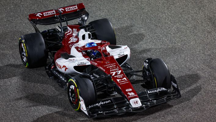 Alfa Romeo's C42 was the last of the class of 2022 to be unveiled in its true colours. Drivers: Valtteri Bottas and Zhou Guanyu