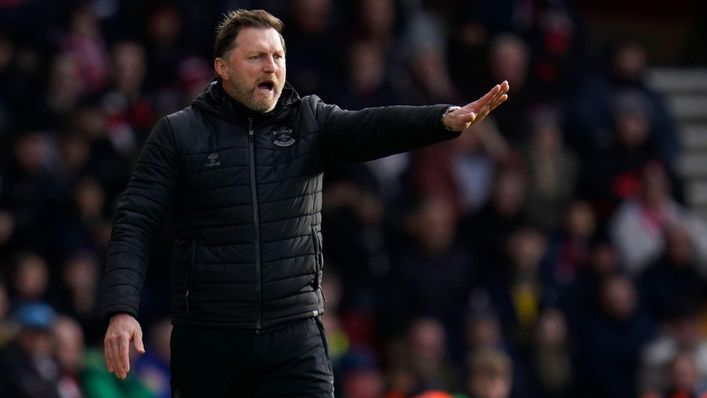 Southampton boss Ralph Hasenhuttl has seen his side drop down the league table recently