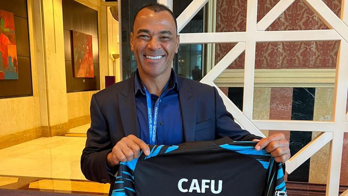 Brazil legend Cafu will feature for the World XI in this year's Soccer Aid for UNICEF event on June 12