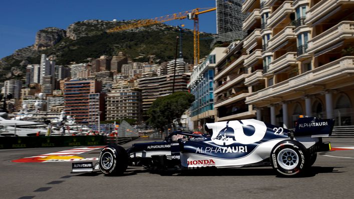 Yuki Tsunoda is tackling Monaco for the first time as an F1 driver