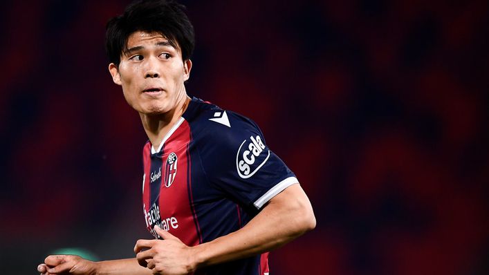 Bologna's Takehiro Tomiyasu has been strongly linked with a switch to Tottenham