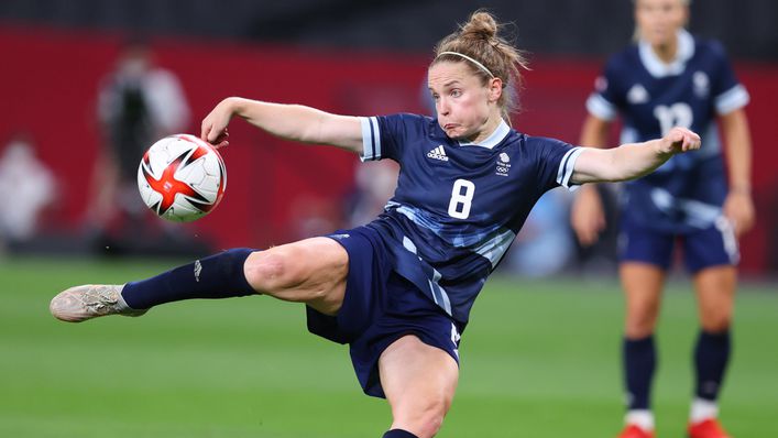 Scotland's Kim Little was a powerful force in midfield for Team GB