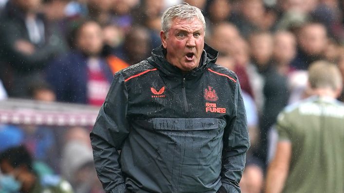 Newcastle boss Steve Bruce was fuming with some of the calls that went against his team