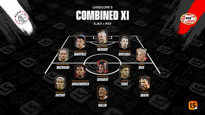 What do you think of LiveScore's combined XI between Ajax and PSV?