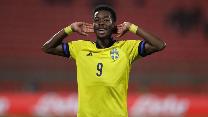 Anthony Elanga could make his senior debut for Sweden this Thursday