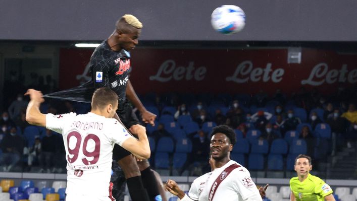 Victor Osimhen's phenomenal leap helped him score the winner against Torino for Napoli