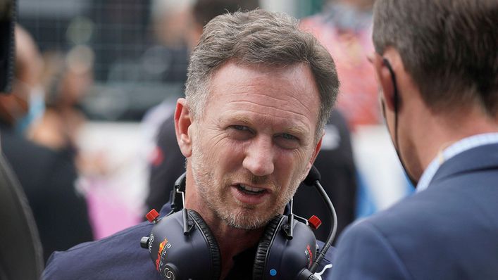 Christian Horner has raised questions over Mercedes' increased performance