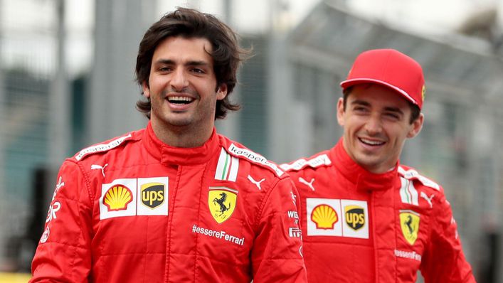 Ferrari pair Carlos Sainz and Charles Leclerc are a formidable double act