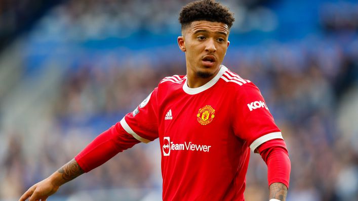 Jadon Sancho will be desperate to get return to the Manchester United fold against West Ham