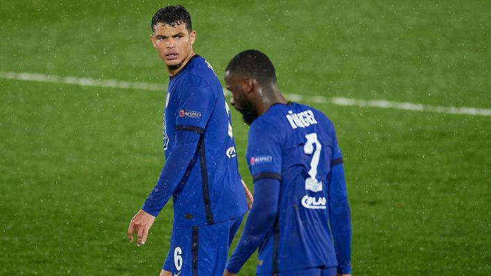 Thiago Silva (left) and Antonio Rudiger (right) have been integral to Chelsea's recent success