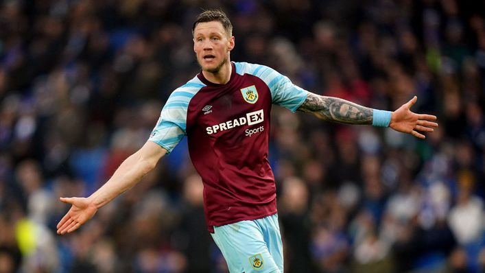 Wout Weghorst will look to score in successive games when Burnley welcome Tottenham to Turf Moor