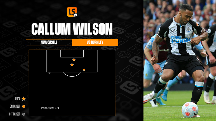 Callum Wilson turned in a typically prolific performance against Burnley