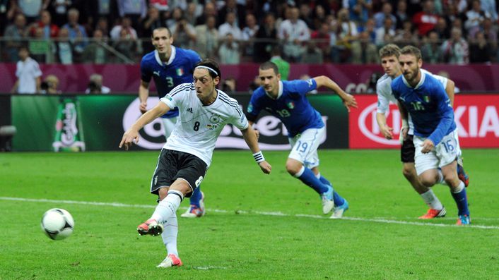 Mesut Ozil's penalty wasn't enough to stop Italy's charge to the final