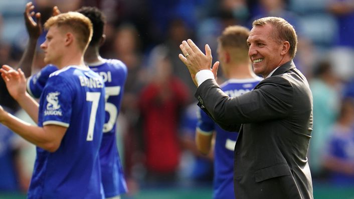 Brendan Rodgers' Leicester will hope to get the first win of their Europa League campaign