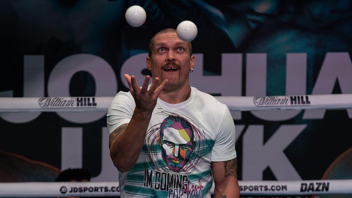 Oleksandr Usyk's skills extend beyond boxing