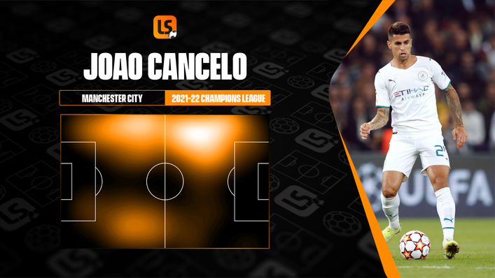 Full-back Joao Cancelo has been influential for Manchester City — particularly down the left flank