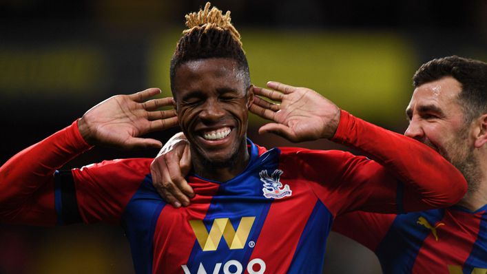 Wilfried Zaha received the plaudits as Palace won 4-1 at Watford