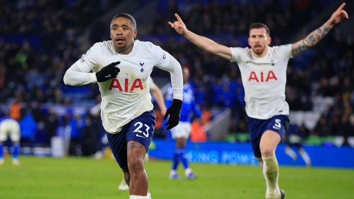 Steven Bergwijn's late heroics earned Tottenham a 3-2 victory at Leicester