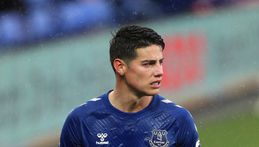 James Rodriguez is looking to end his brief spell at Everton