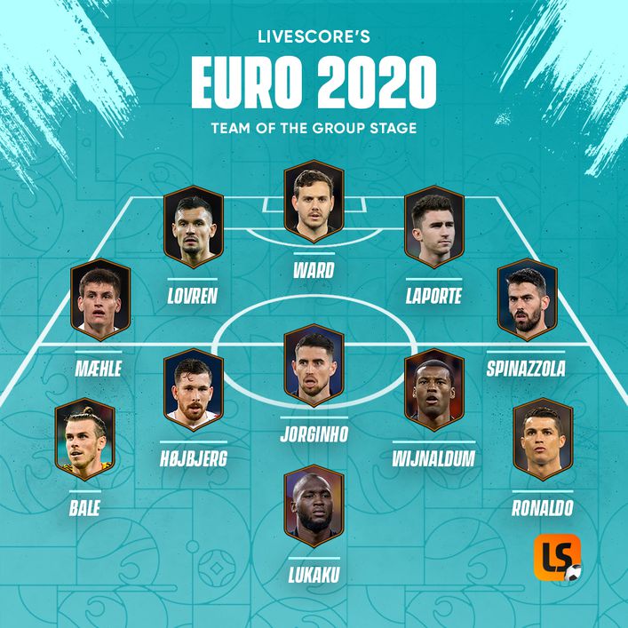 LiveScore's statistical Euro 2020 team of the group stage