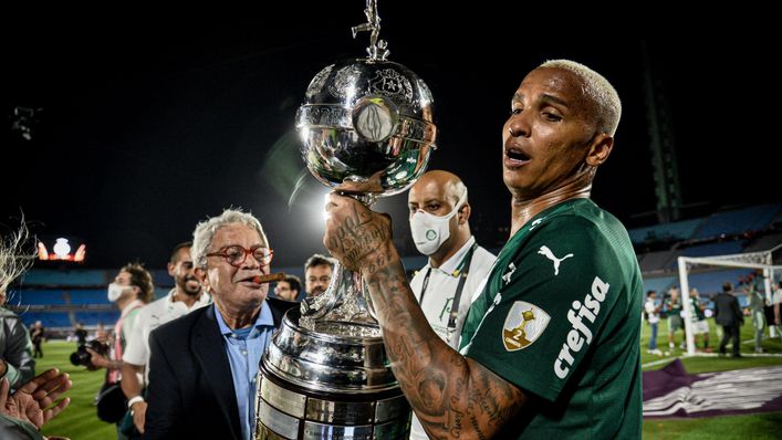 Palmeiras' Deyverson scored the winning goal in the 2021 Copa Libertadores final against Flamengo