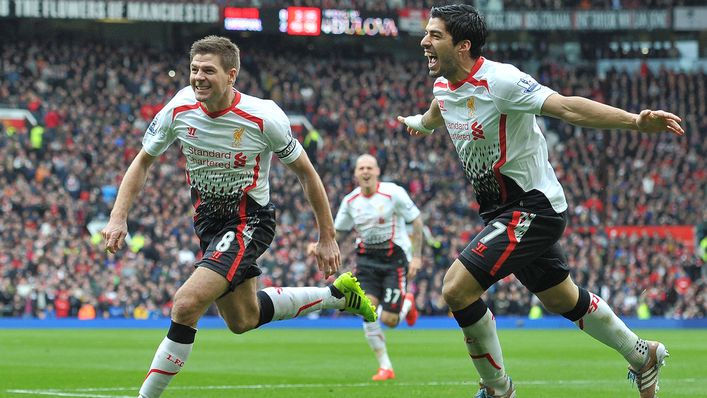 Steven Gerrard and Luis Suarez enjoyed many special moments as team-mates at Liverpool