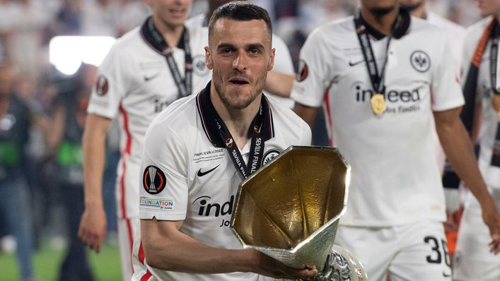 Spurs target Filip Kostic won the Europa League with Eintracht Frankfurt this season